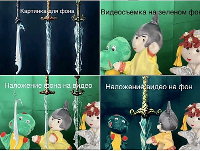 Примеры наложения